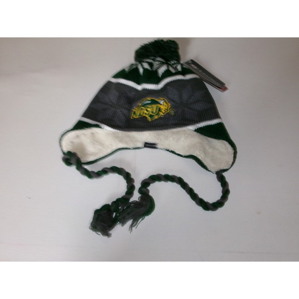 NORTH DAKOTA STATE BEANIE KNIT TOBOGGAN  HAT CAP VINTAGE DEADSTOCK U5